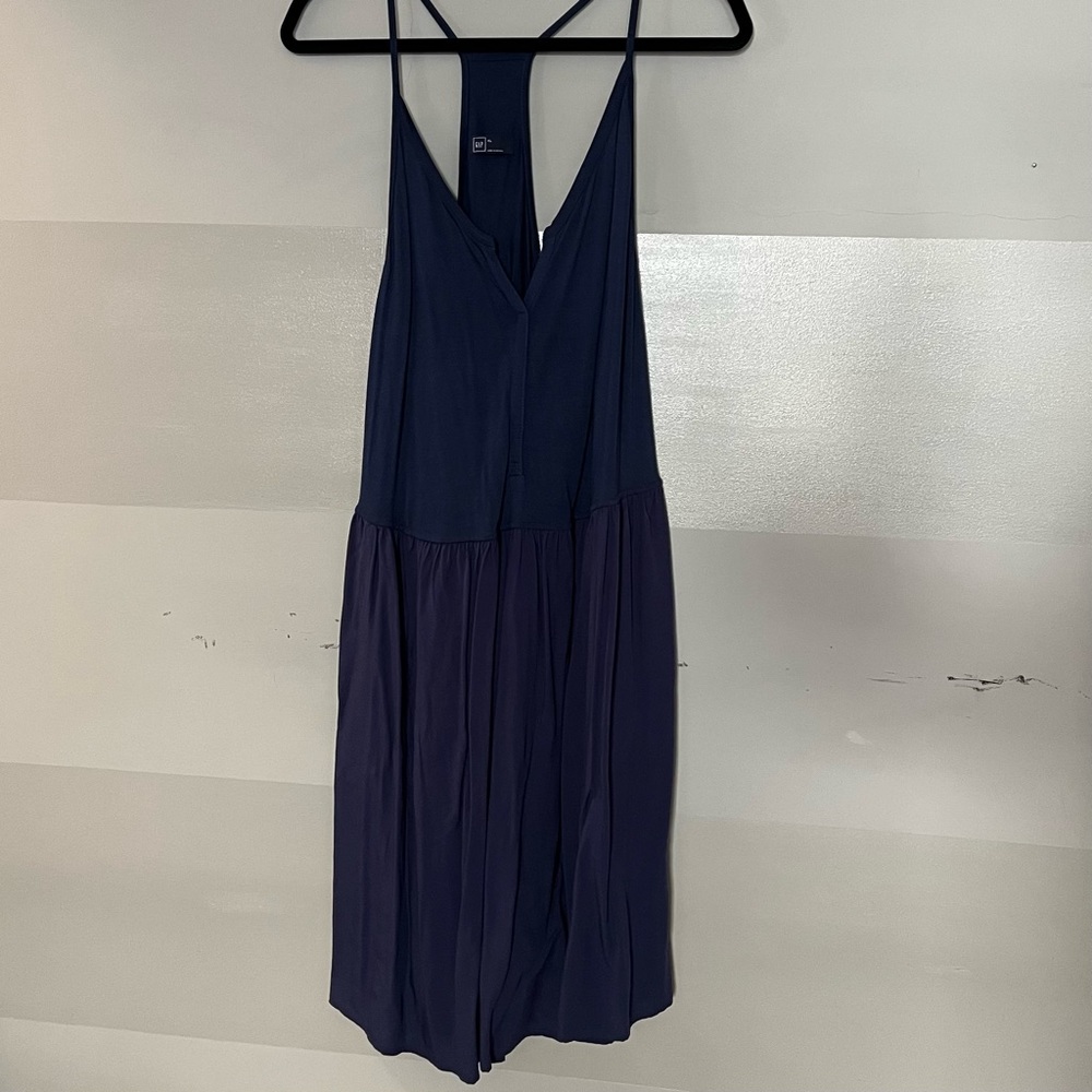 Super cute and easy Gap Dress- navy, size XL
